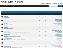 Tablet Screenshot of forumplexus.com